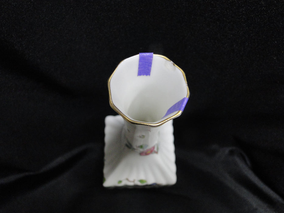 Aynsley Pembroke, Bird & Florals: Bud Vase, 7" Tall, As Is