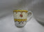 Royal Worcester Willoughby, Florals, Yellow: 2 1/4" Footed Demitasse Cup Only