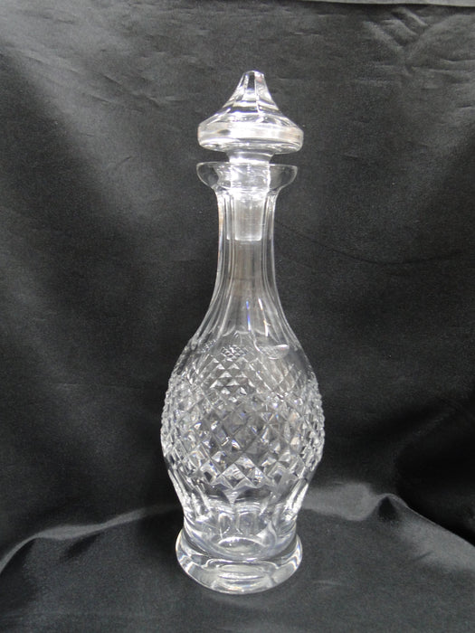 Waterford Crystal Colleen, Thumbprints: Wine Decanter & Stopper, 13" Tall