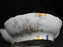 Haviland (Limoges) Schleiger 146, Gold Daubs: Clover Shaped Bowl, 8", As Is
