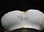 Haviland (Limoges) Schleiger 146, Gold Daubs: Clover Shaped Bowl, 8", As Is