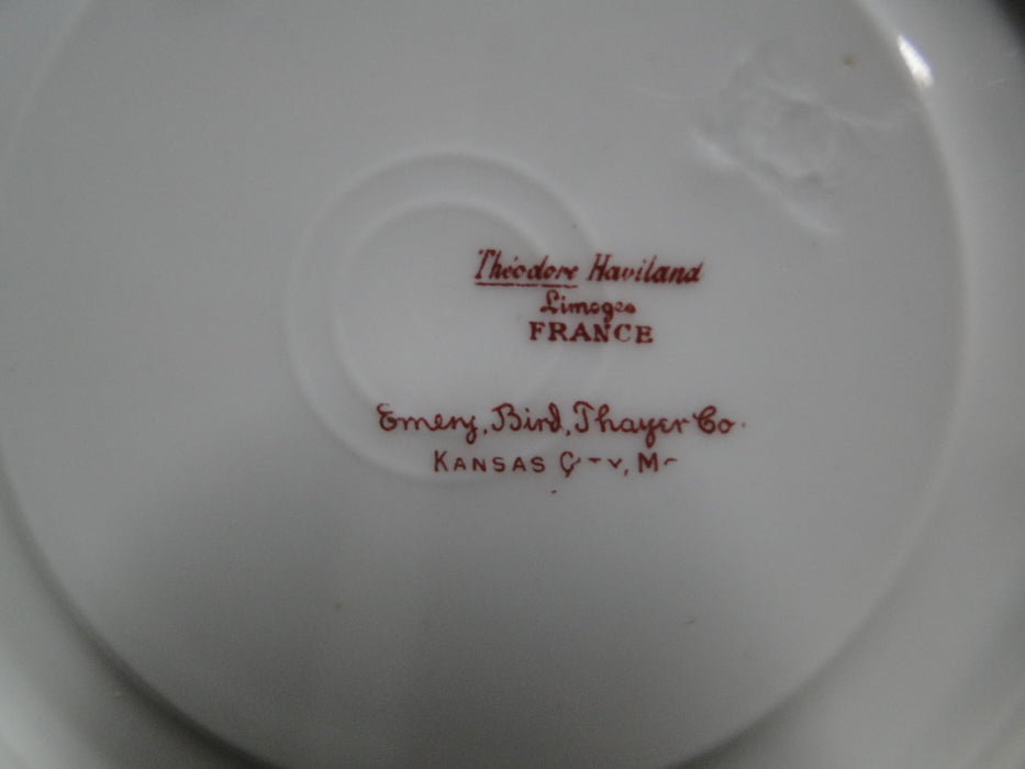 Haviland (Limoges) Schleiger 146, Gold Daubs: 5 1/2" Saucer Only, No Cup, As Is