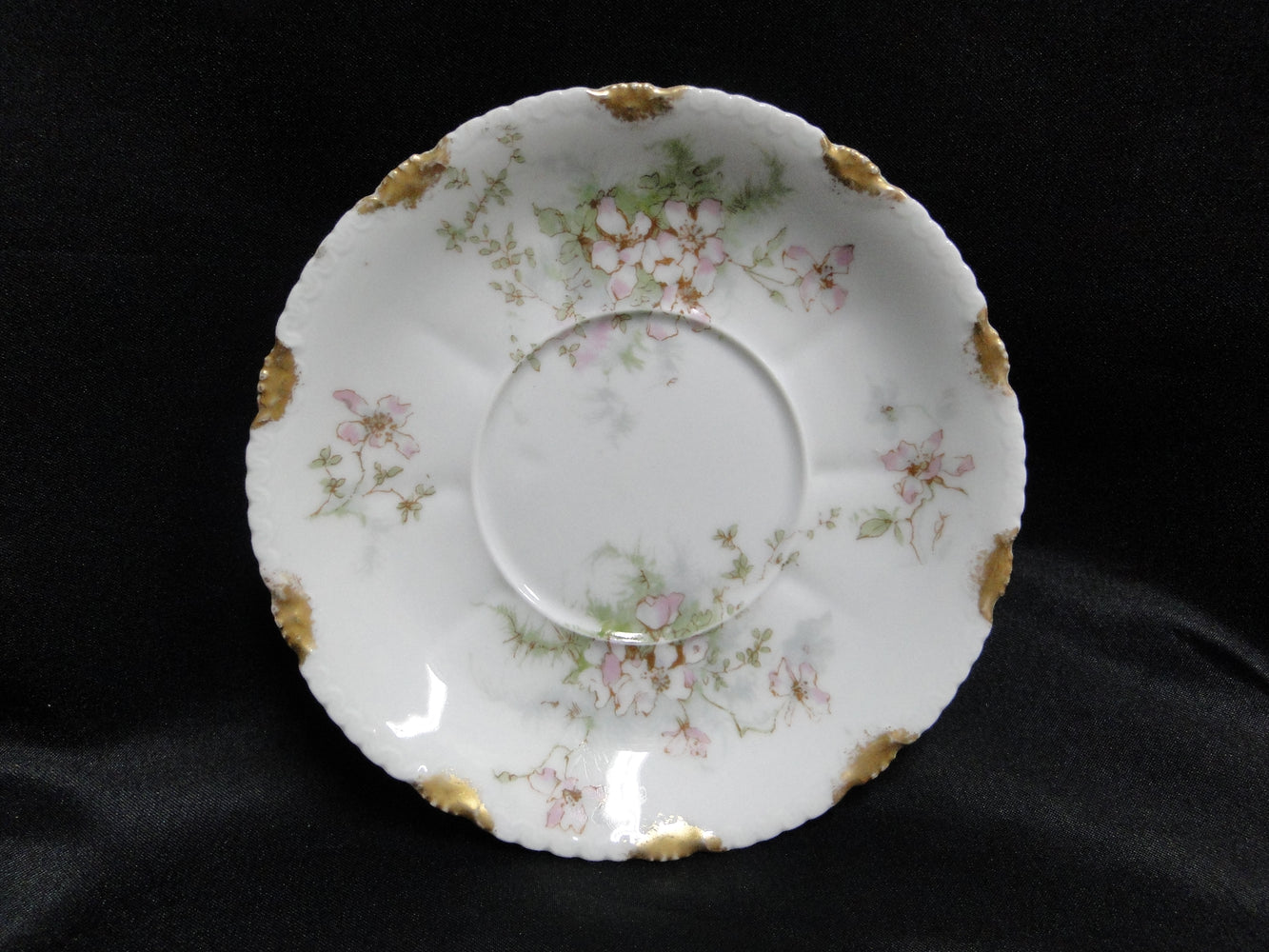 Haviland (Limoges) Schleiger 146, Gold Daubs: 5 1/2" Saucer Only, No Cup, As Is