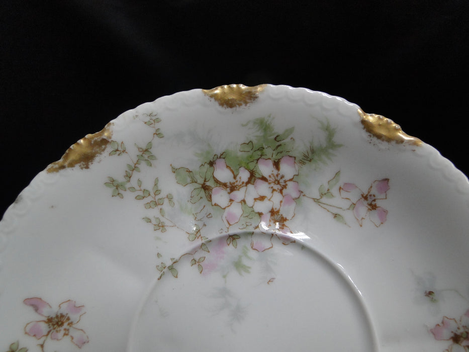 Haviland (Limoges) Schleiger 146, Gold Daubs: 5 1/2" Saucer Only, No Cup, As Is