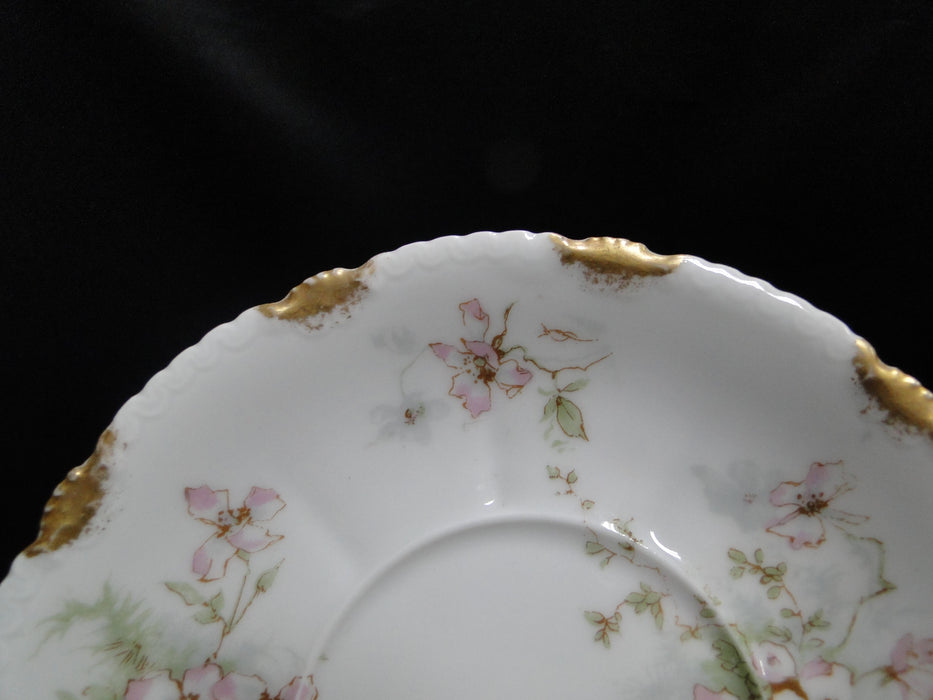 Haviland (Limoges) Schleiger 146, Gold Daubs: 5 1/2" Saucer Only, No Cup, As Is