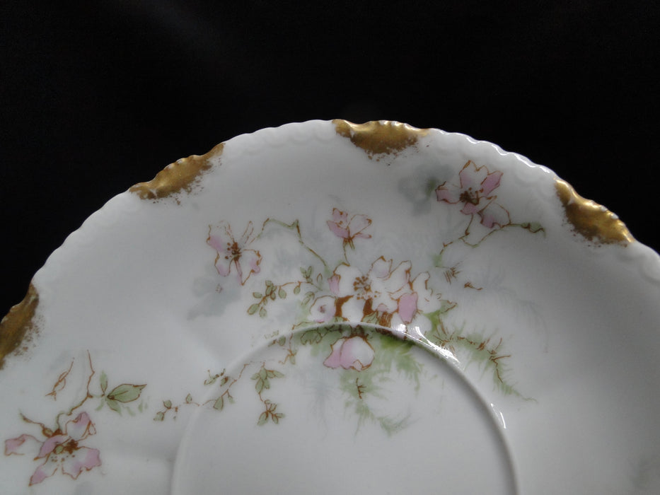 Haviland (Limoges) Schleiger 146, Gold Daubs: 5 1/2" Saucer Only, No Cup, As Is