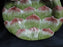Fitz & Floyd French Market: Artichoke Canape Plate, 8 1/2" x 7 1/2"
