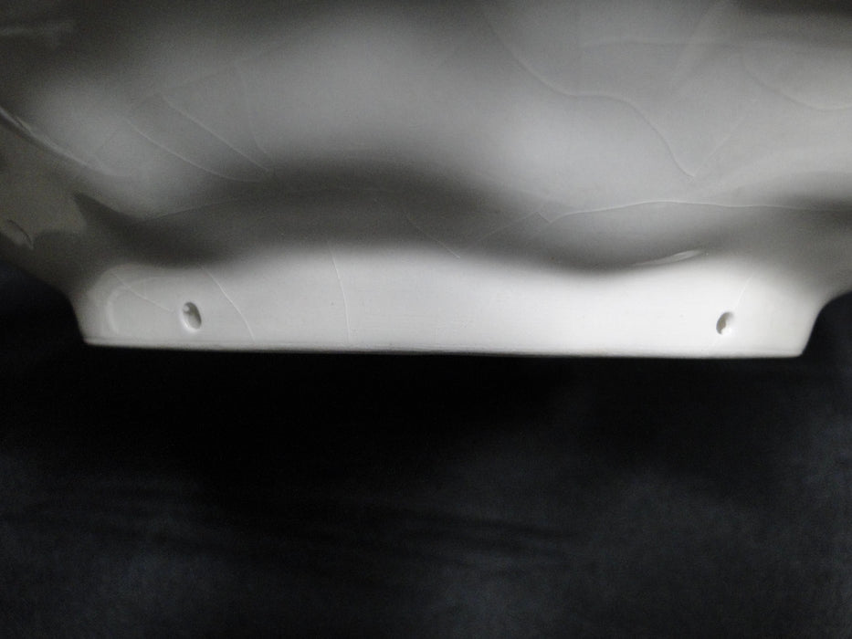 Fitz & Floyd French Market: Artichoke Canape Plate, 8 1/2" x 7 1/2"