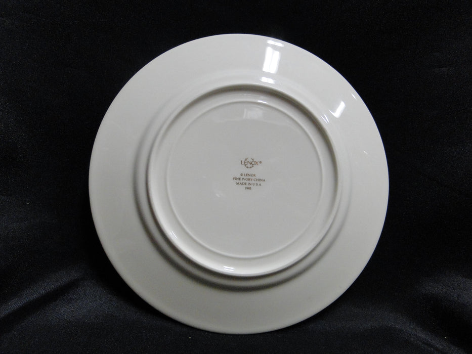 Lenox Winter Greetings, USA, Holly, Red Ribbons: Bread Plate (s), 6 1/2"