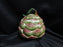 Fitz & Floyd French Market: Artichoke Candy Dish & Lid, 5 1/2" Tall