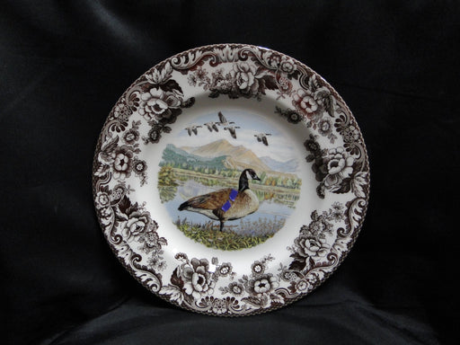 Spode Woodland Canada Goose, England: Dinner Plate, 10 1/2", Flaw