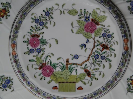Herend Indian Basket Multicolor: Dinner Plate (s), 10 3/8", 1524/FD