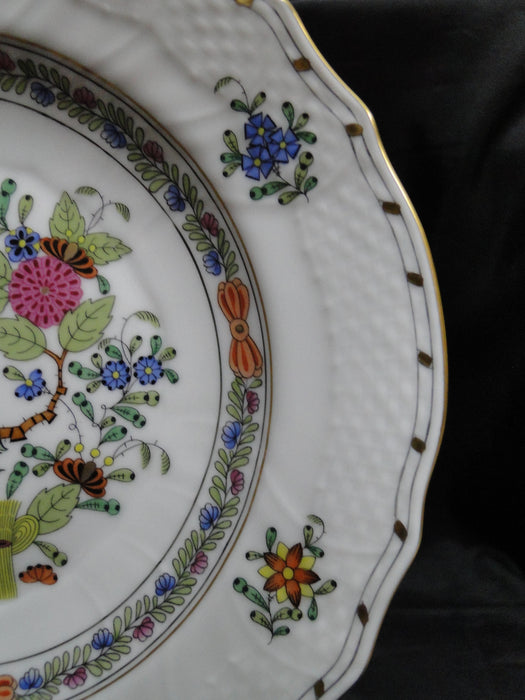 Herend Indian Basket Multicolor: Salad Plate (s), 7 1/2", 1518/FD