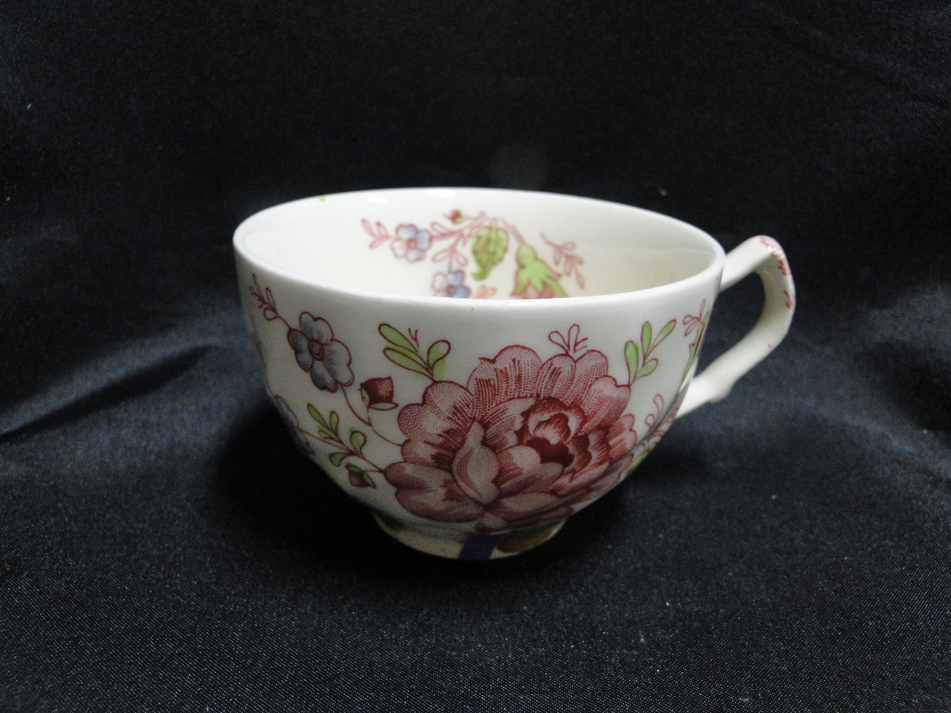 Johnson Brothers Rose Chintz, England: 2 3/8" Cup Only, Design Inside, As Is