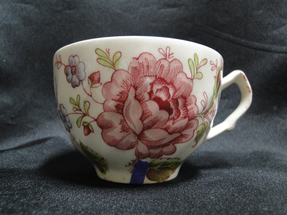 Johnson Brothers Rose Chintz, England: 2 3/8" Cup Only, Design Inside, As Is