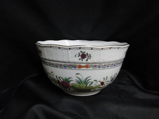 Herend Indian Basket Multicolor: Round Serving Bowl, 7 1/2" x 4", 362/FD