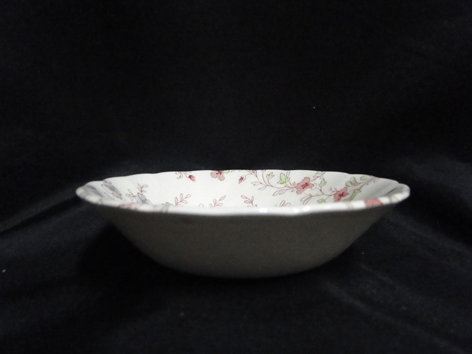 Johnson Brothers Rose Chintz, England: Fruit Bowl, 5" x 1 1/8" Tall, As Is