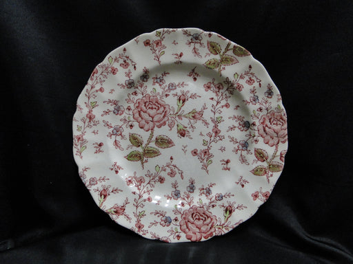 Johnson Brothers Rose Chintz, England: Dinner Plate (s), 9 7/8", Crazing