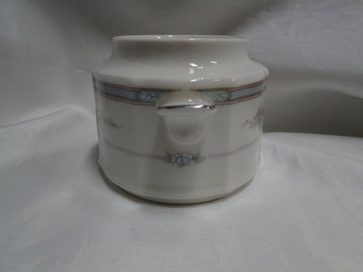 Noritake Rothschild, 7293, Ivory w/ Pink Florals: Sugar Bowl & Lid, 3 7/8"