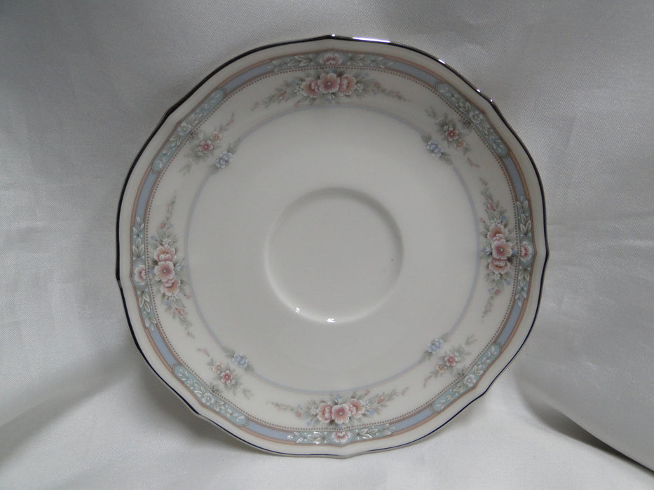 Noritake Rothschild, 7293, Ivory w/ Pink Florals: Cup & Saucer Set (s), 3"