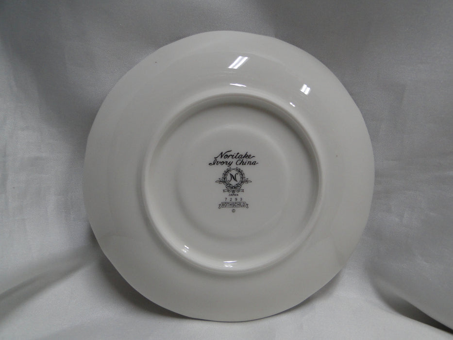 Noritake Rothschild, 7293, Ivory w/ Pink Florals: Cup & Saucer Set (s), 3"