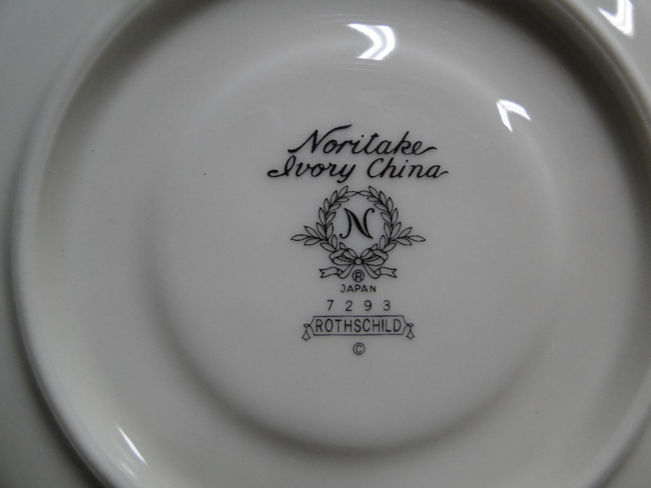 Noritake Rothschild, 7293, Ivory w/ Pink Florals: Cup & Saucer Set (s), 3"