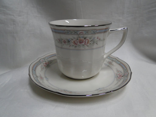 Noritake Rothschild, 7293, Ivory w/ Pink Florals: Cup & Saucer Set (s), 3"