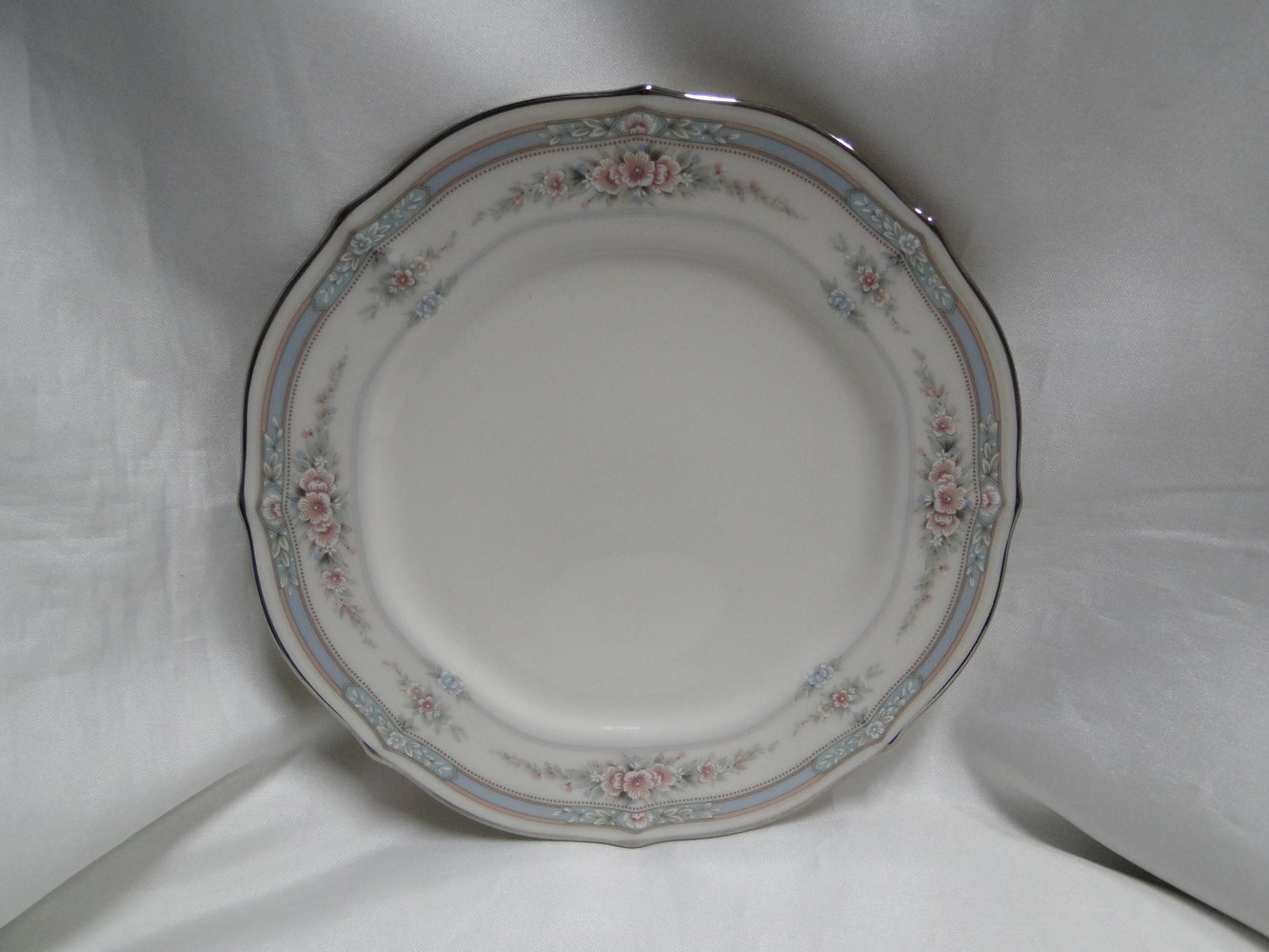 Noritake Rothschild, 7293, Ivory w/ Pink Florals: Dinner Plate (s),  10 1/2"