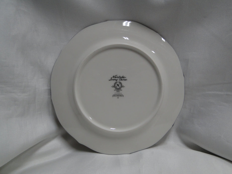 Noritake Rothschild, 7293, Ivory w/ Pink Florals: Dinner Plate (s),  10 1/2"