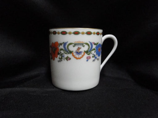 Raynaud Ceralene Vieux Chine, Multicolored Flowers: Demitasse Cup & Saucer Set