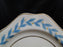 Johnson Brothers Bermuda, Pareek, Blue Leaves: Square Salad Plate, As Is