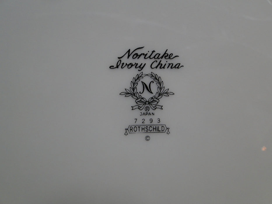 Noritake Rothschild, 7293, Ivory w/ Pink Florals: Salad Plate (s), 8 3/8"
