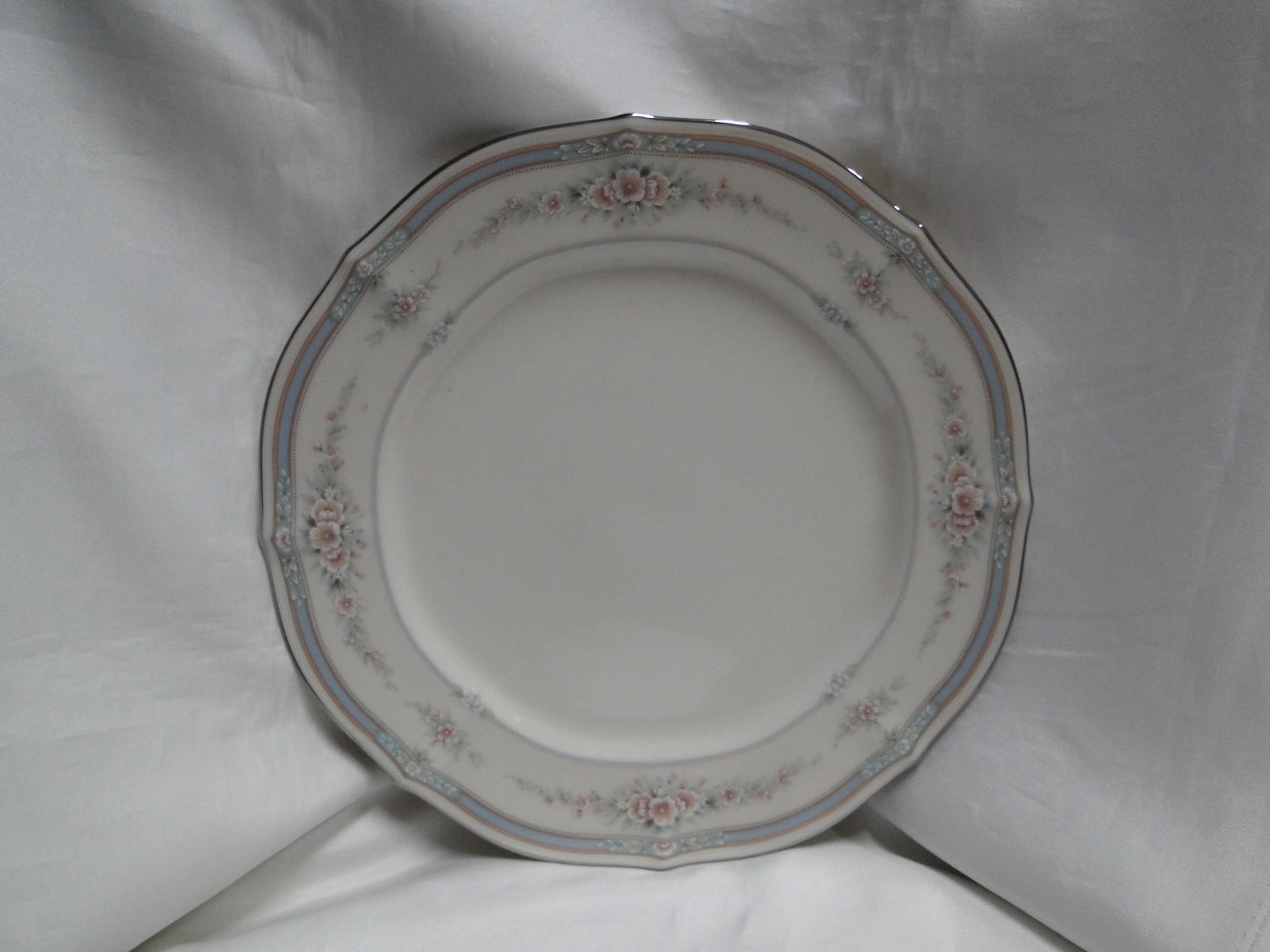 Noritake Rothschild, 7293, Ivory w/ Pink Florals: Bread Plate (s), 7"