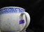 Tienshan Rice, Embossed Rice, Blue & White: Demitasse Cup & Saucer Set, 2 1/4"