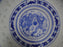 Tienshan Rice, Embossed Rice, Blue & White: Demitasse Cup & Saucer Set, 2 1/4"