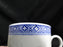 Tienshan Rice, Embossed Rice, Blue & White: Demitasse Cup & Saucer Set, 2 1/4"