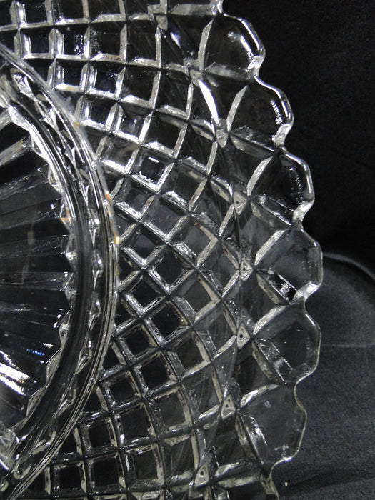 Anchor Hocking Waterford Clear: 6-Part Relish Dish, 14" x 1 1/4" Tall