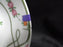 Raynaud Ceralene Guirlandes, Green Line, Flowers: Fruit Bowl, 5 1/8", As Is