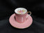 Aynsley 2225, Pink w/ Roses, Gold Trim: Demitasse Cup & Saucer Set, 2 3/8"