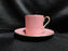 Aynsley 2225, Pink w/ Roses, Gold Trim: Demitasse Cup & Saucer Set, 2 3/8"