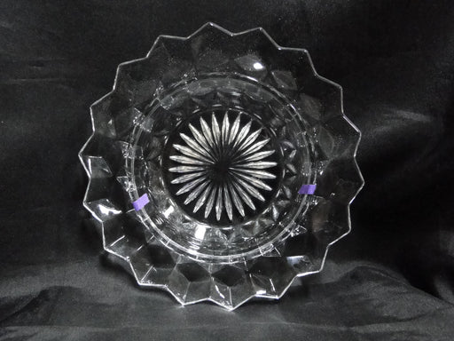 Fostoria American Clear: Round Covered Butter Dish & Lid, As Is