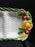 Fitz & Floyd Pepper Gourmet: 3-Part Relish Dish, 19 1/4" x 8 1/2" x 2"
