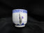 Tienshan Rice, Embossed Rice, Blue & White: Demitasse Cup & Saucer Set, 2 1/4"