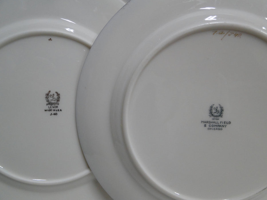 Lenox Countess J40, Gold Encrusted Trim: Salad Plate (s), 8 1/4"