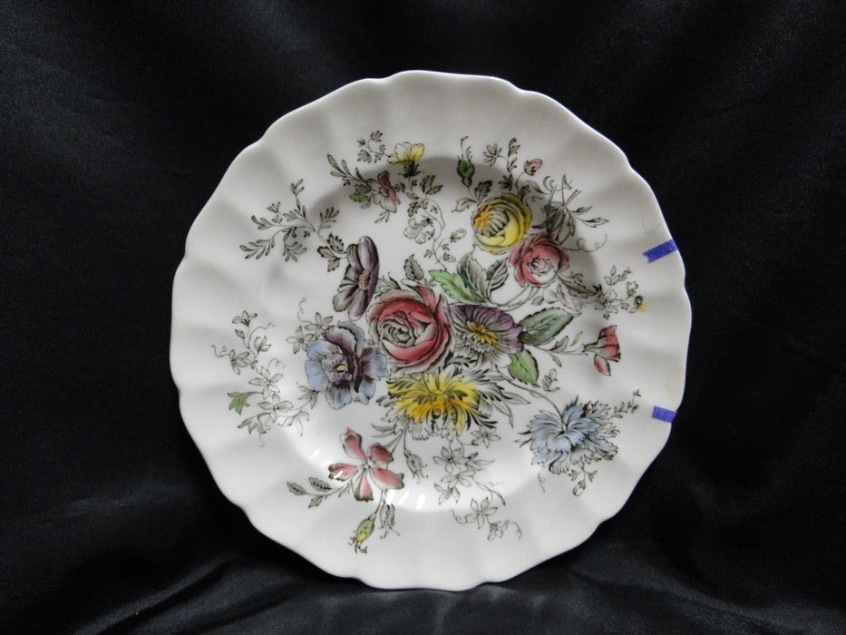 Johnson Brothers Sheraton, Floral Center: Dinner Plate (s), 10", As Is