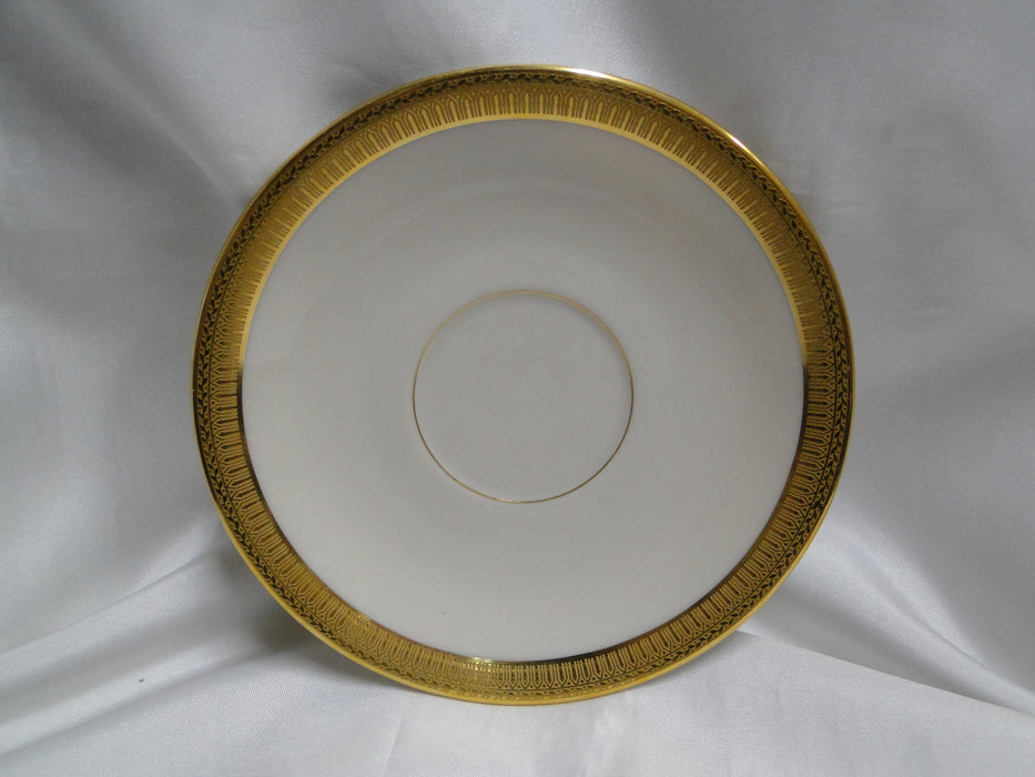 Lenox Countess J40, Gold Encrusted Trim: Cup & Saucer Set (s), 2 1/8" Tall