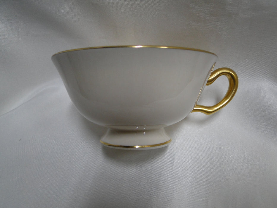 Lenox Countess J40, Gold Encrusted Trim: Cup & Saucer Set (s), 2 1/8" Tall
