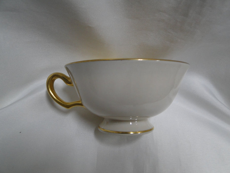 Lenox Countess J40, Gold Encrusted Trim: Cup & Saucer Set (s), 2 1/8" Tall