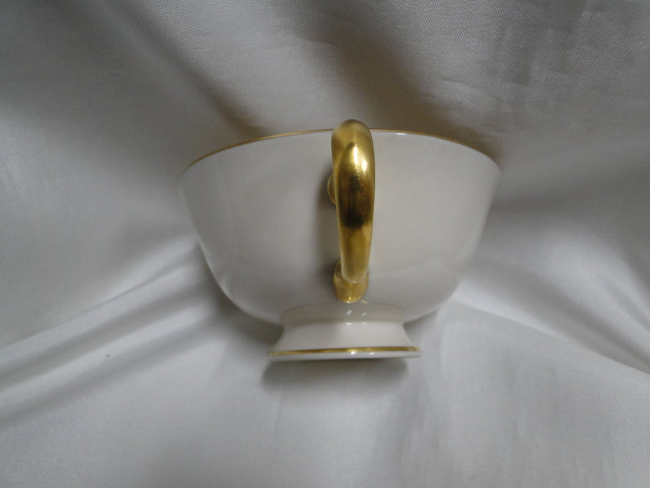 Lenox Countess J40, Gold Encrusted Trim: Cup & Saucer Set (s), 2 1/8" Tall