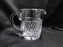 Waterford Crystal, Cross Hatch & Thumbprint Edge: Creamer,  3 7/8", #2